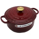 Le Creuset Signature Bräter 26 cm rund garnet