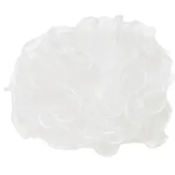 Kerzenmanschette Organza weiss 56400604 f. Kommunionkerze
