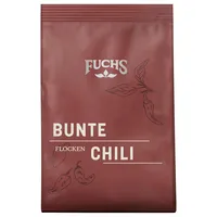 Fuchs Gewürze - Bunte Chili Flocken | Scharfe Würzmischung | 32 g im Beutel