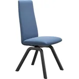 Stressless® Polsterstuhl Laurel, High Back, Größe M, mit schräggestellten Beinen in Schwarz blau
