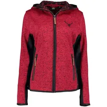 OS-TRACHTEN Strickfleecejacke Zumgu, in hochrot | 34