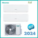 HISENSE Iq Plus Dual 9+9 2AM W42U4RGC Klimaanlage Wifi Wechselrichter R32 IN