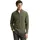 Tom Tailor Herren Strickjacke mit Stehkragen, grün, Meliert, Gr. XL