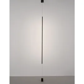Nova Luce Elettra 1-flg. 300 cm schwarz