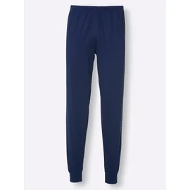 normann Schlafanzug Langarm Blau 56/58