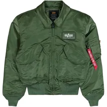 Alpha Industries CWU-45 Heritage Bomberjacke Oliv 2XL