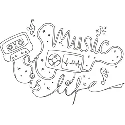 Securit® Fenster‐Schablonen Musik – Inkl. Kreidestift – 3er‐Set A2 – Papier