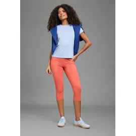 fayn sports Caprileggings eng 3/4-Länge burnt sienna 40