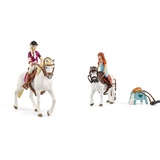 SCHLEICH 42540 HORSE Club Sofia & Blossom, für Kinder ab 5-12 Jahren, HORSE Club - Spielset & 42518 HORSE Club Mia & Spotty, für Kinder ab 5-12 Jahren, HORSE Club - Spielset