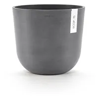 Ecopots Oslo Ø 25 x 21,8 cm Grau