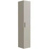 Badplaats Pluto Badezimmerschrank 30 x 30 x 150 cm Cashmere Spanplatte/Massivholz