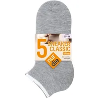 NUR DIE Sneaker grau, weiß Gr. 39-42