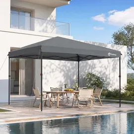 Sekey Faltpavillon 3 x 3 m inkl. 4 Seitenteile Grau