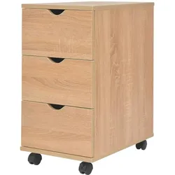 vidaXL Schubladenelement 33×45×60 cm Eichenbraun