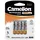 Camelion Akku NiMH 1,2 V 1000 mAh, 4 Stück -