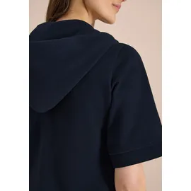 Cecil CECIL, Damen, Kurzarm Sweatjacke mit Kapuze - XL