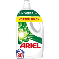 Ariel Flüssigwaschmittel, 80 Waschladungen Universal+, Kraftvolle Fleckentfernung In Nur 1 Waschgang, Selbst Bei Kaltwaschzyklen