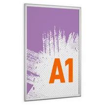 Durable Klapprahmen A1 silber, 506023