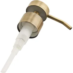Vintage Pumpe für Seifenspender goldfarben