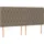 vidaXL Boxspringbett 180 x 200 cm Taupe