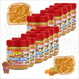 PEO's Peanut Butter 12 x 350g Erdnussbutter Creamy