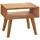 Hasena Nachttisch Jaca 50 x 42 x 41 cm Braun