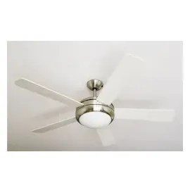 igoto Ursa 132 cm Deckenventilator weiß/pinie mit Licht inkl. Fernbedienung