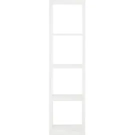 Forte Mauro Standregal 38,2 x 32,9 x 141,8 cm Weiß