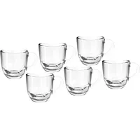 LEONARDO Espressotasse 0,08 l Weiß 6 St.