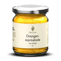 Ölkännchen Orangenmarmelade  72% Frucht bio