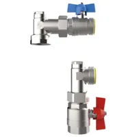 Buderus Kugelhahnset KHS V3/4 2x Kugelhähne 3/4'' vertikale Ausführung
