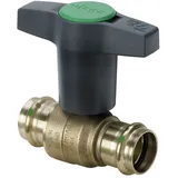 Viega Kugelhahn mit SC Easytop 2275 in 22mm Siliziumbronze