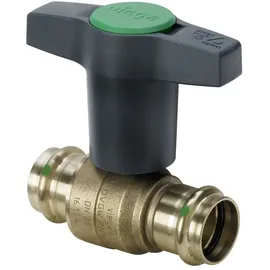 Viega Kugelhahn mit SC Easytop 2275 in 22mm Siliziumbronze