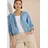 Cecil CECIL, Damen, Blouson im Denim-Look mit Zipper - XXL