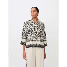 MASAI Bluse MaIsolde schwarz | wollweiß XL