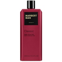 Marbert Man homme/ men Classic Bade- und Duschgel, 1er Pack (1 x 400 ml) Lavendel,Sandelholz,Zimt