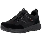 Rieker Sport Sneaker Schnürschuh, Halbschuh, Outdoorschuh mit wasserabweisender TEX-Membran schwarz 41 EU