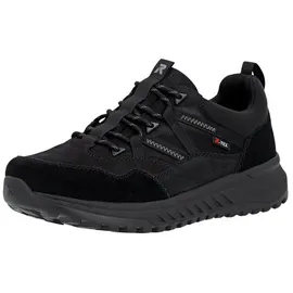 Rieker Sport Sneaker Schnürschuh, Halbschuh, Outdoorschuh mit wasserabweisender TEX-Membran schwarz 41 EU