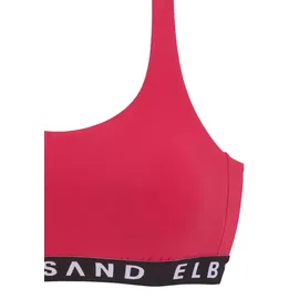 ELBSAND Bustier-Bikini Damen Rot 34 Cup A/B