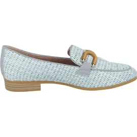 Marco Tozzi Damen Slipper mit Blockabsatz Elegant, blau, Größe 39 EU