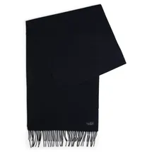 Fraas Schal Cashmink® Scarf with Fringe Navy