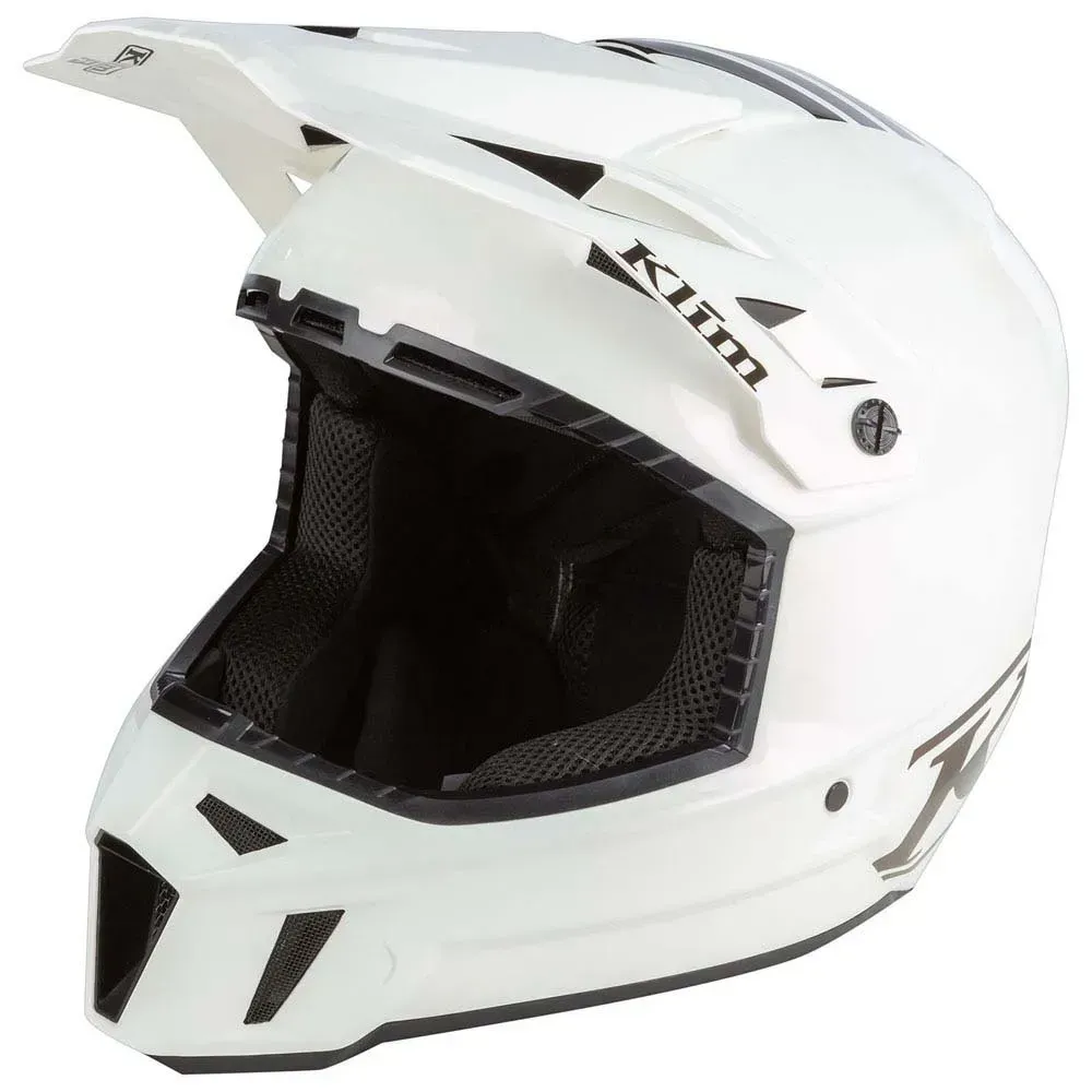 Klim F3 Carbon Offroad-helm - Assault Camo White - L