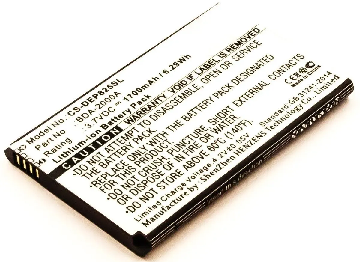 Preisvergleich Produktbild Handy-Akku 1700 mAh (3.7 V) schwarz