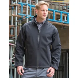 Result Men ́s Treble Stitch Softshell Jacket - navy - L