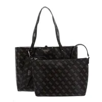 GUESS Brenton 4G Logo Shopper black multi