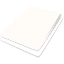 BASSETTI Spannbettlaken Jersey-Baumwolle 180 x 200 - 200 x 220 cm Wollweiß