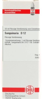 SANGUINARIA D 12 Dilution