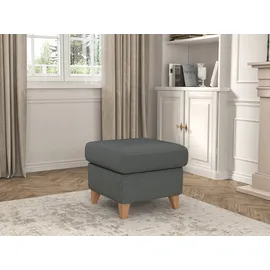 sit&more Visby Chenille grau/buche natur