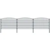 Home Deluxe Doppelstabmattenzaun Berg 1,6 x 50 m anthrazit 26594