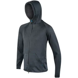 Komperdell Full Zip Hoody Protektorenjacke Schwarz/Blau XS
